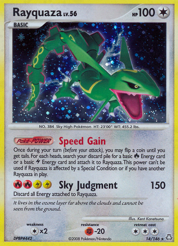 Rayquaza (14/146) [Diamond & Pearl: Legends Awakened] | All Aboard Games