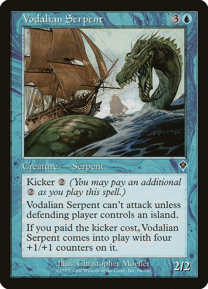 Vodalian Serpent [Invasion] | All Aboard Games