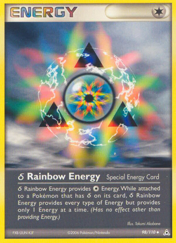 Rainbow Energy (98/110) (Delta Species) [EX: Holon Phantoms] | All Aboard Games