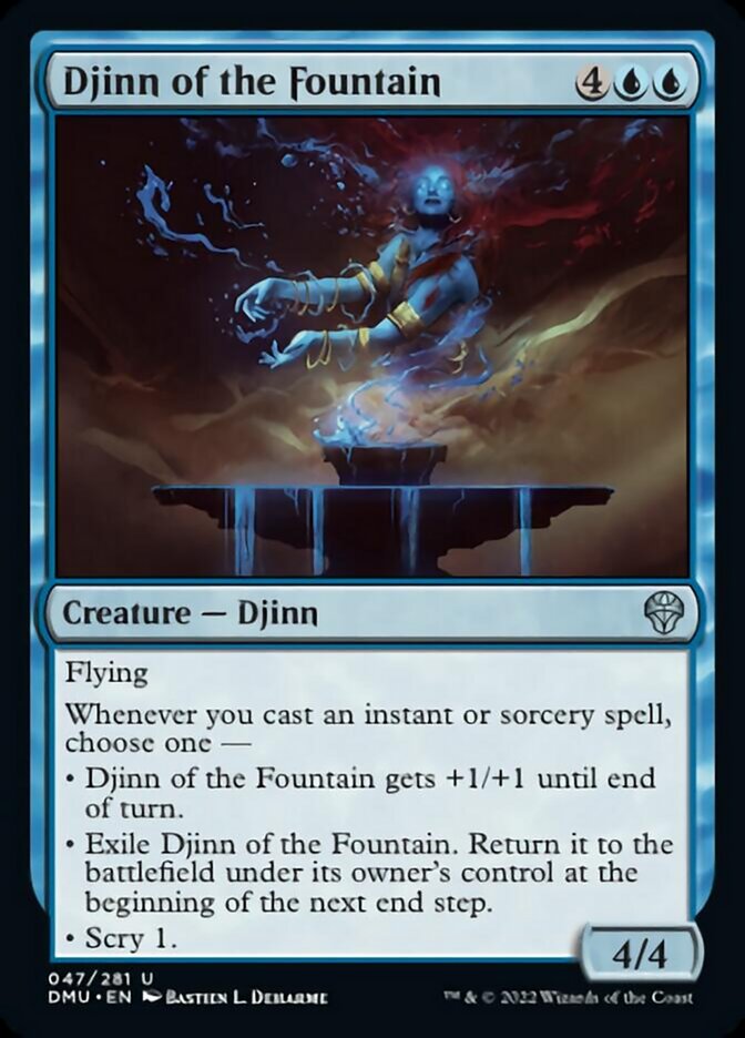 Djinn of the Fountain [Dominaria United] | All Aboard Games