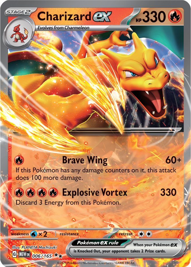 Charizard ex (006/165) [Scarlet & Violet: 151] | All Aboard Games