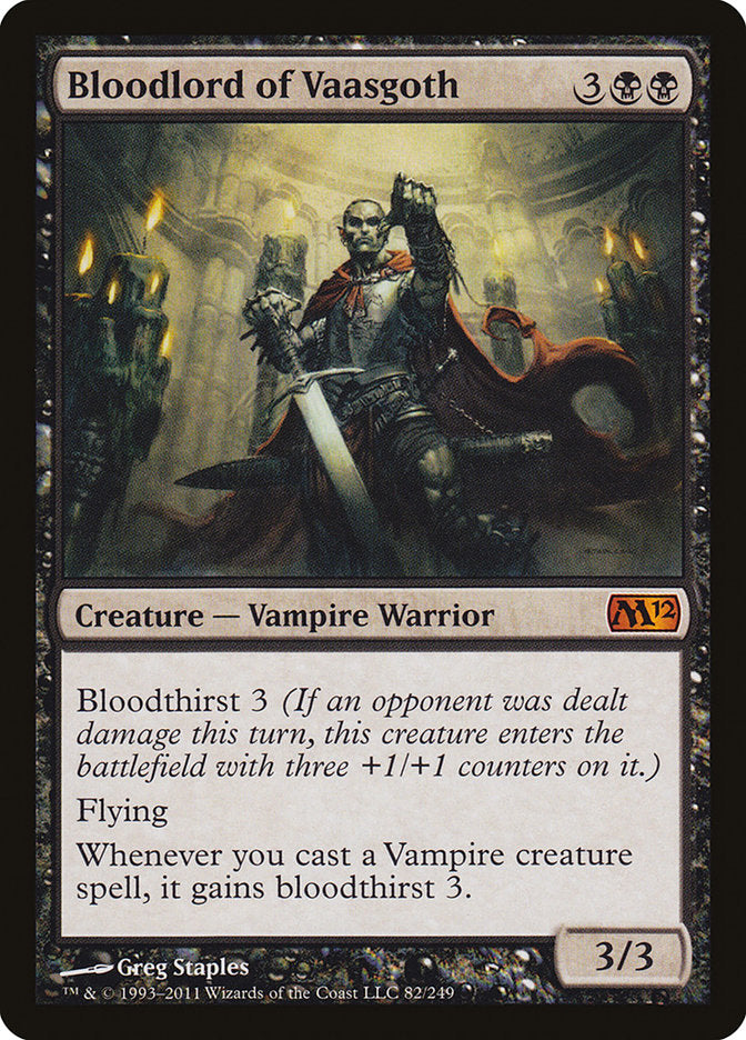 Bloodlord of Vaasgoth [Magic 2012] | All Aboard Games