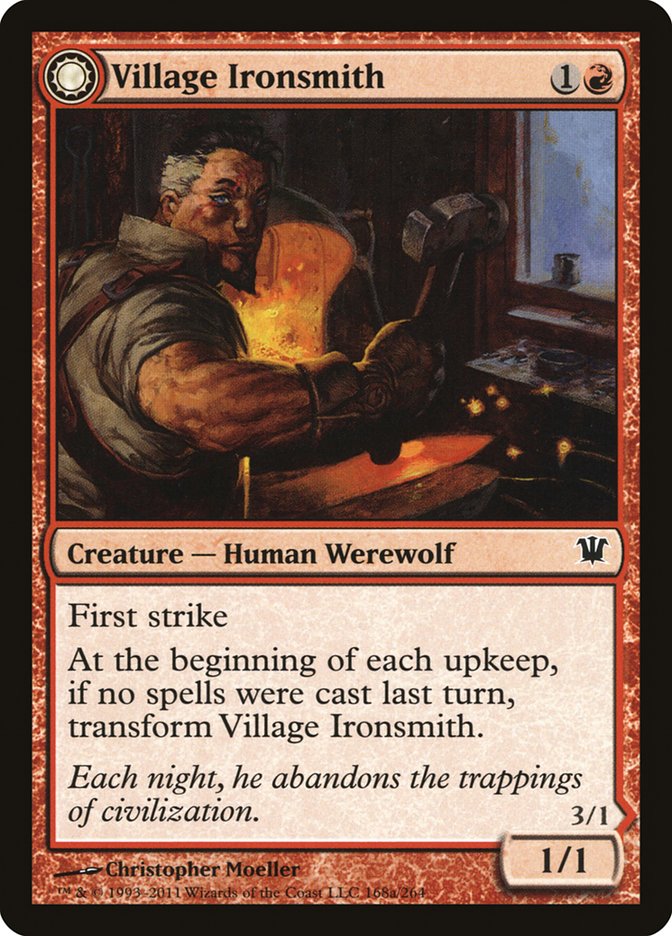 Village Ironsmith // Ironfang [Innistrad] | All Aboard Games