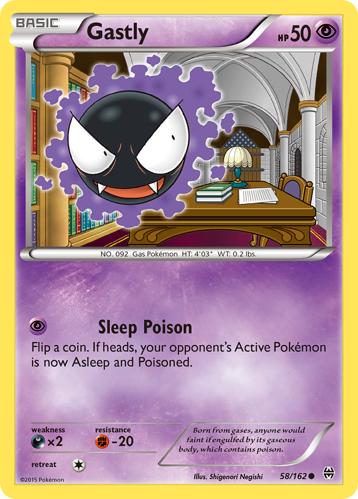 Gastly (58/162) [XY: BREAKthrough] | All Aboard Games