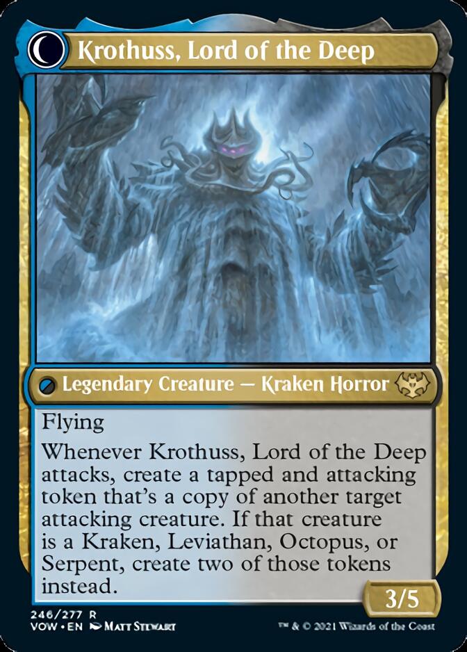 Runo Stromkirk // Krothuss, Lord of the Deep [Innistrad: Crimson Vow] | All Aboard Games