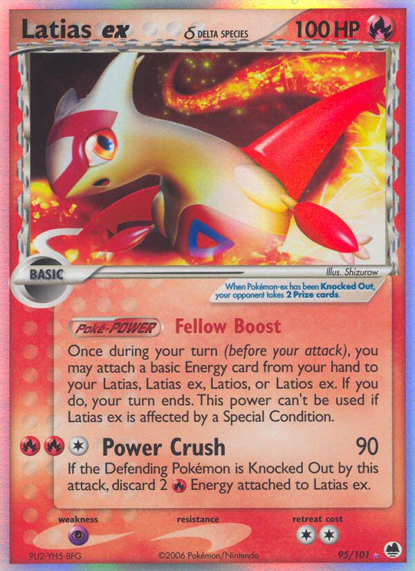 Latias ex (95/101) (Delta Species) [EX: Dragon Frontiers] | All Aboard Games