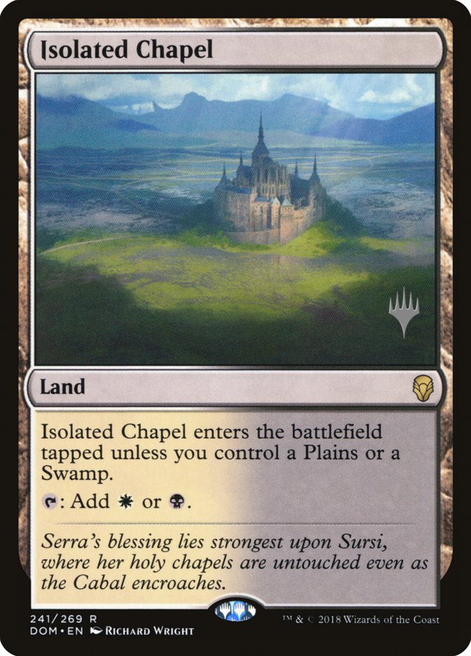Isolated Chapel (Promo Pack) [Dominaria Promos] | All Aboard Games
