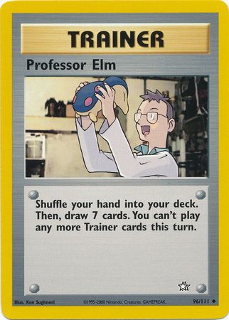 Professor Elm (96/111) [Neo Genesis Unlimited] | All Aboard Games