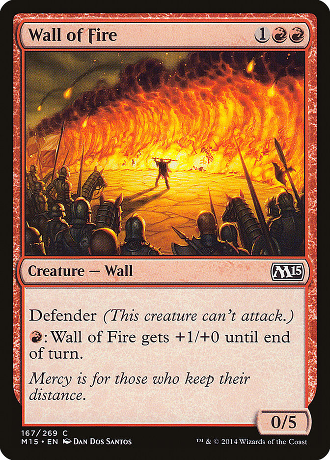 Wall of Fire [Magic 2015] | All Aboard Games