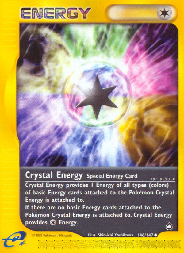 Crystal Energy (146/147) [Aquapolis] | All Aboard Games