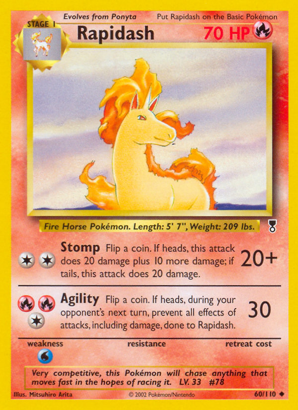 Rapidash (60/110) [Legendary Collection] | All Aboard Games