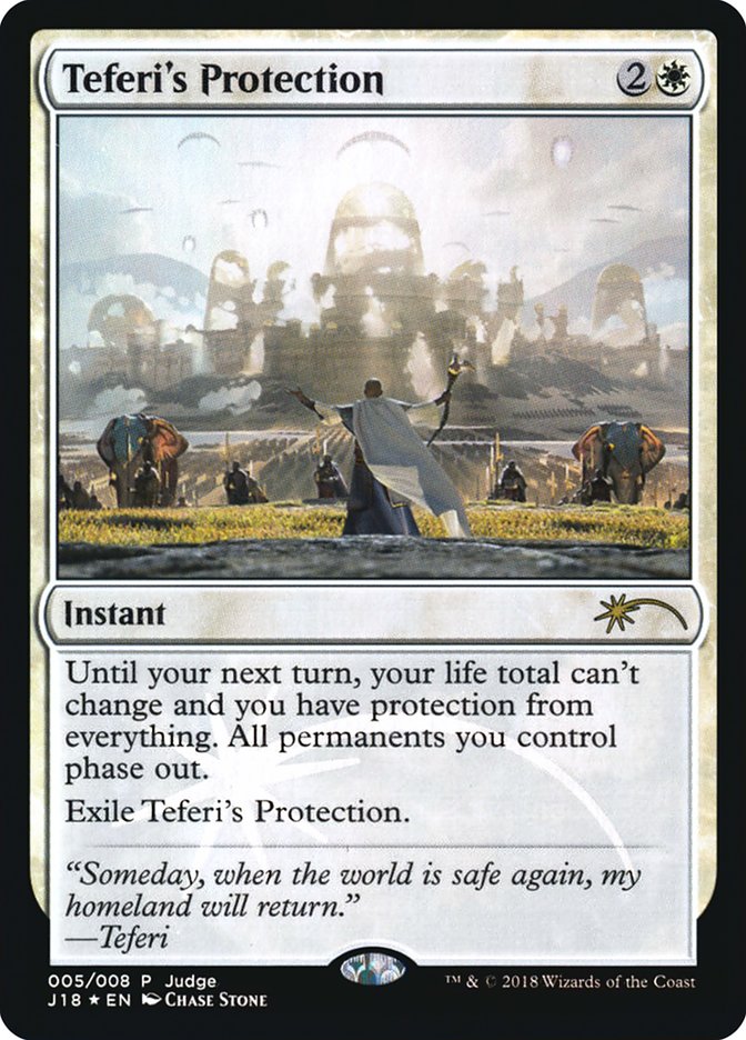 Teferi's Protection [Judge Gift Cards 2018] | All Aboard Games