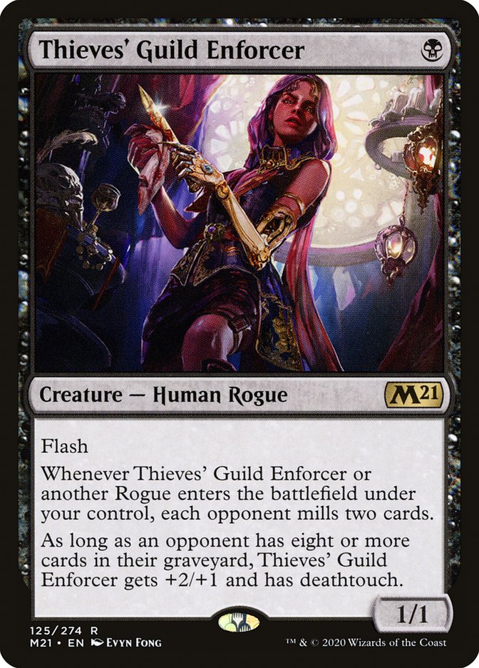 Thieves' Guild Enforcer [Core Set 2021] | All Aboard Games