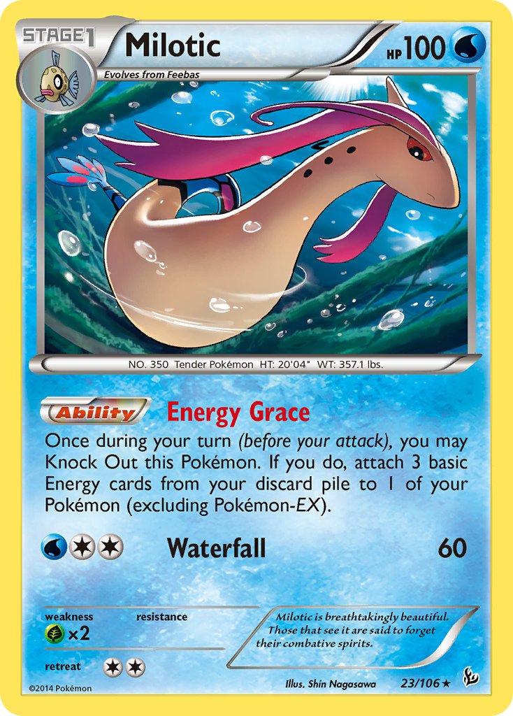Milotic (23/106) (Theme Deck Exclusive) [XY: Flashfire] | All Aboard Games
