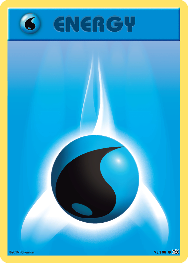 Water Energy (93/108) [XY: Evolutions] | All Aboard Games