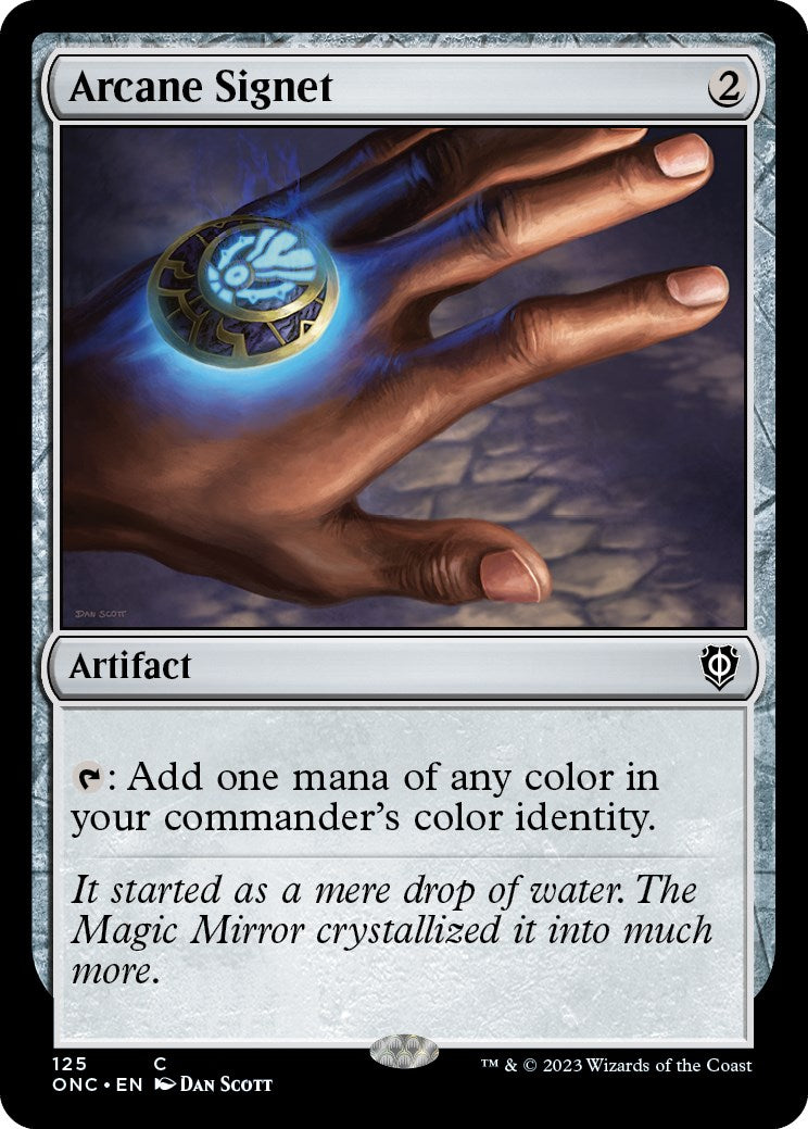Arcane Signet [Phyrexia: All Will Be One Commander] | All Aboard Games