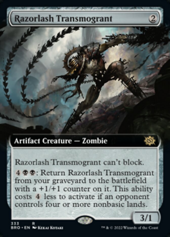 Razorlash Transmogrant (Extended Art) [The Brothers' War] | All Aboard Games