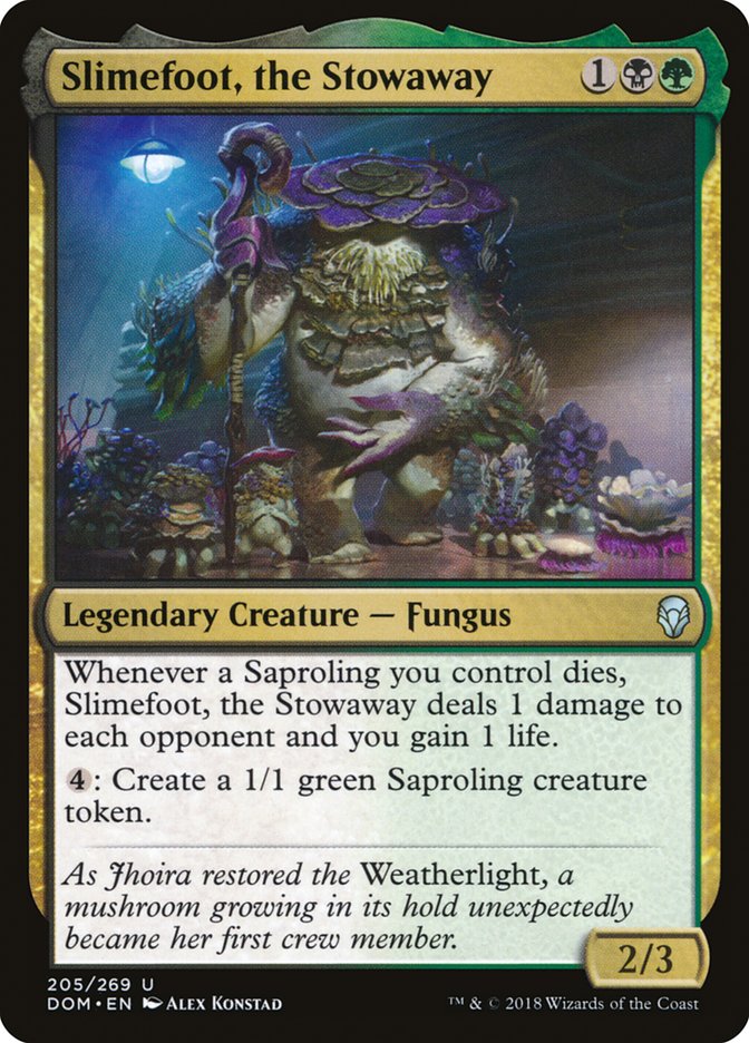 Slimefoot, the Stowaway [Dominaria] | All Aboard Games