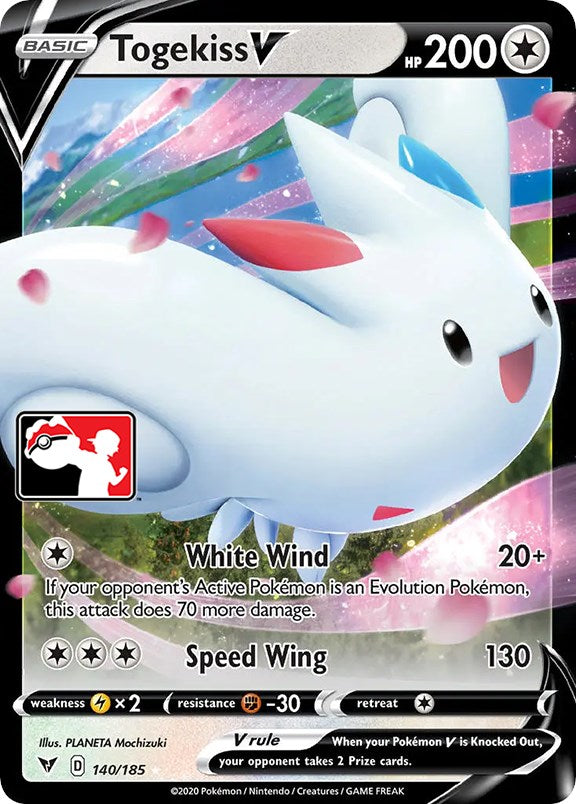 Togekiss V (140/185) [Prize Pack Series One] | All Aboard Games