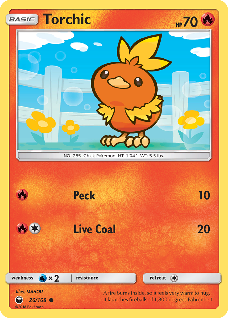 Torchic (26/168) [Sun & Moon: Celestial Storm] | All Aboard Games