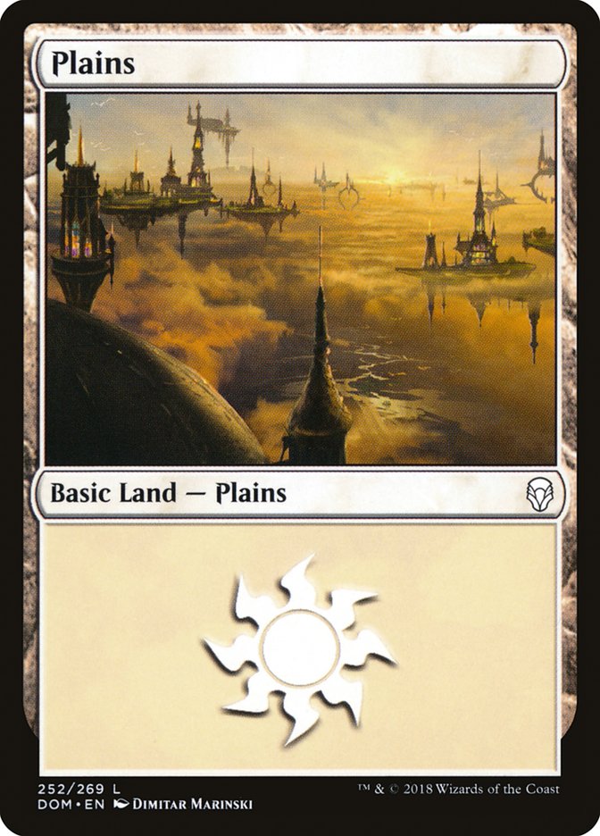 Plains (252) [Dominaria] | All Aboard Games
