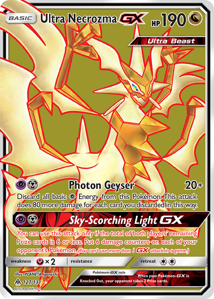 Ultra Necrozma GX (127/131) [Sun & Moon: Forbidden Light] | All Aboard Games