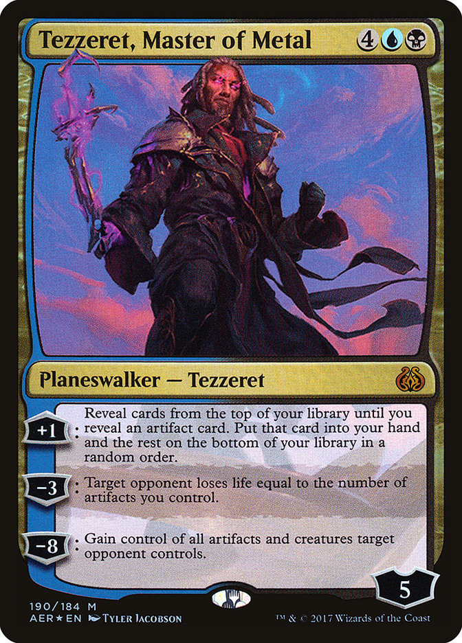 Tezzeret, Master of Metal [Aether Revolt] | All Aboard Games