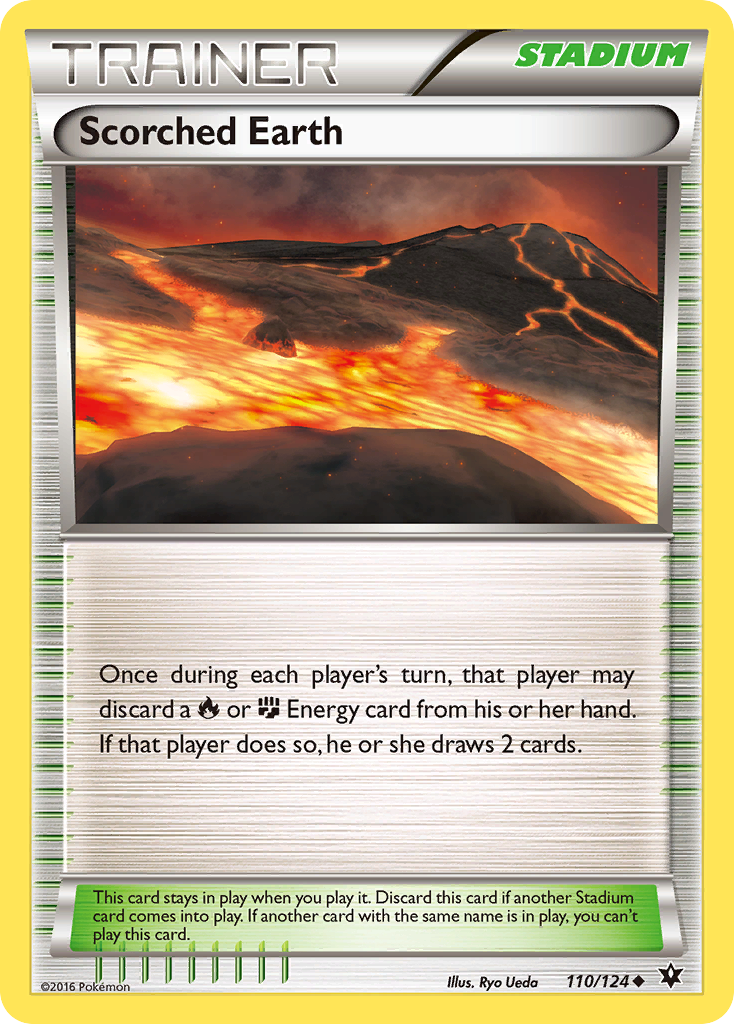 Scorched Earth (110/124) [XY: Fates Collide] | All Aboard Games