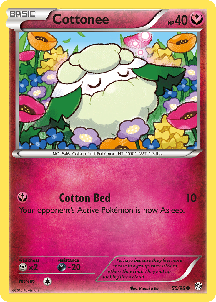 Cottonee (55/98) [XY: Ancient Origins] | All Aboard Games