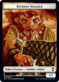 Kithkin Soldier // Pegasus Double-sided Token [Kaldheim Commander Tokens] | All Aboard Games
