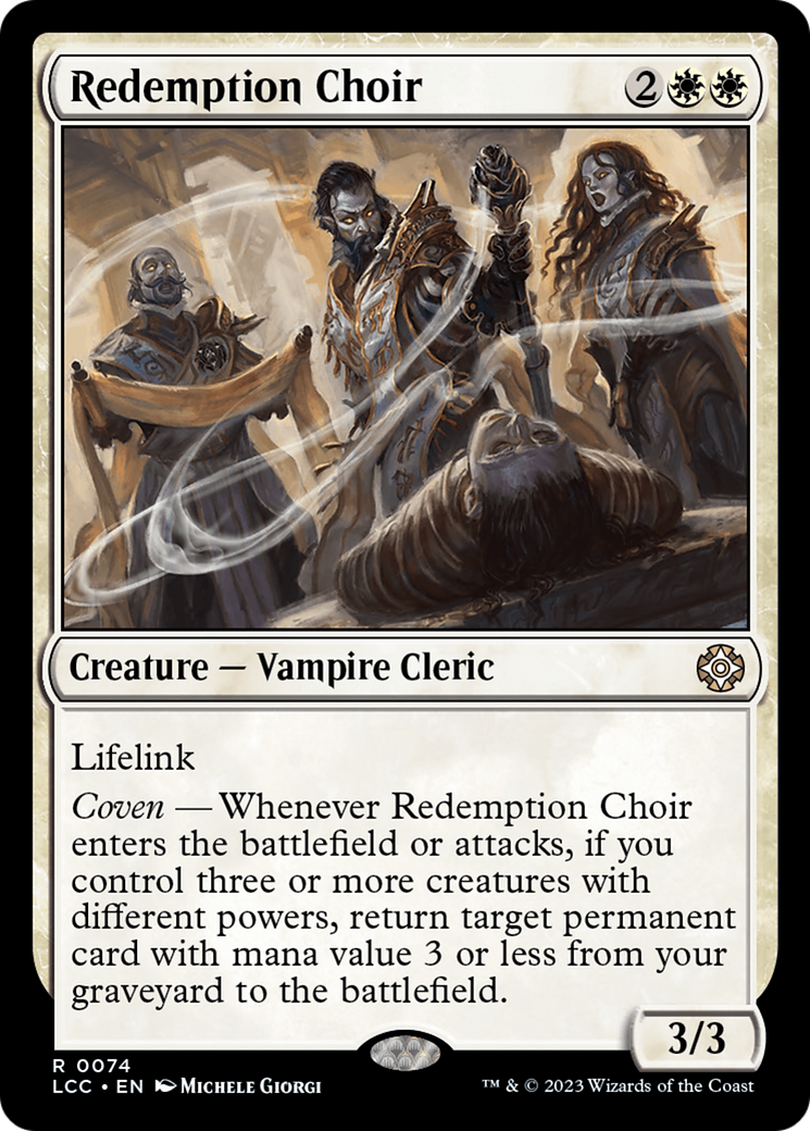 Redemption Choir [The Lost Caverns of Ixalan Commander] | All Aboard Games