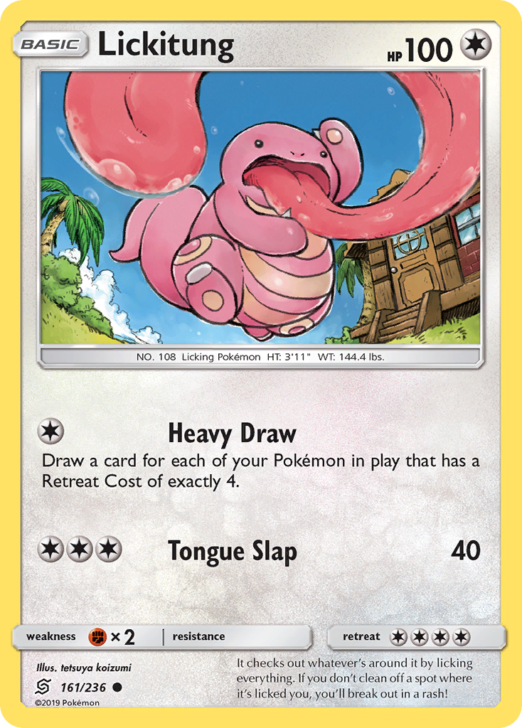 Lickitung (161/236) [Sun & Moon: Unified Minds] | All Aboard Games