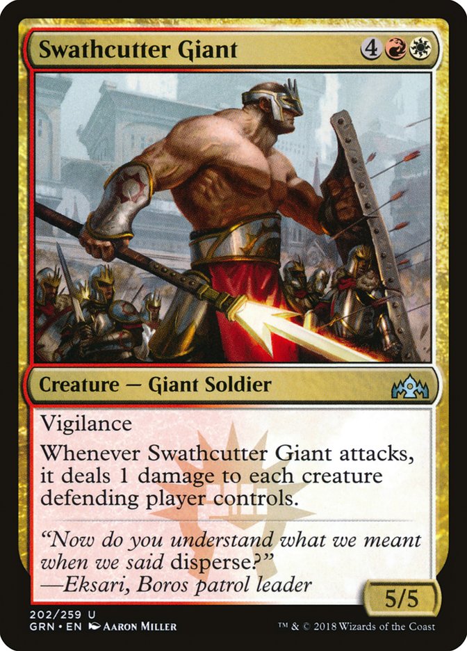 Swathcutter Giant [Guilds of Ravnica] | All Aboard Games