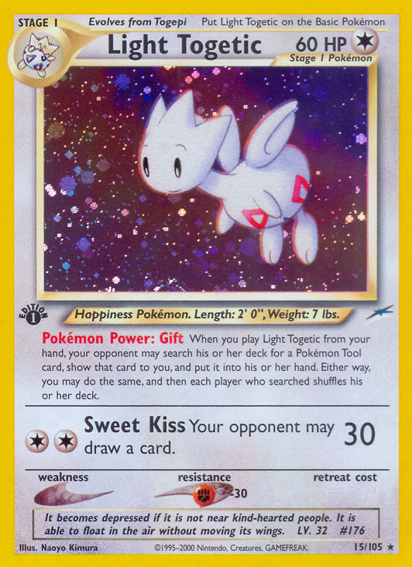 Light Togetic (15/105) [Neo Destiny 1st Edition] | All Aboard Games