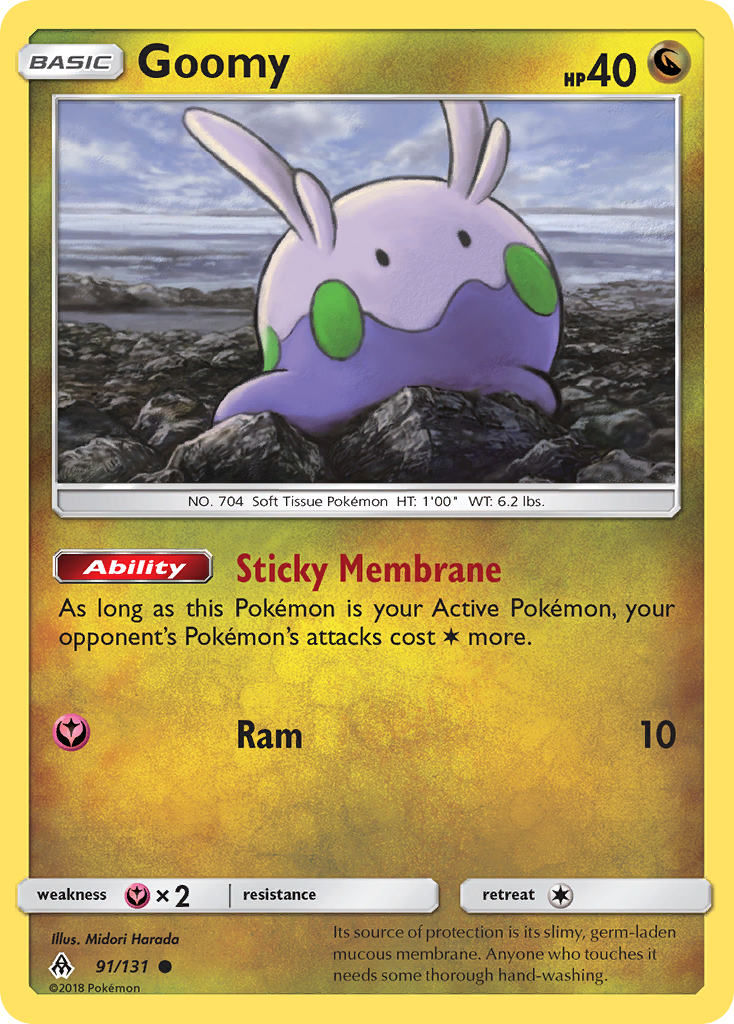 Goomy (91/131) [Sun & Moon: Forbidden Light] | All Aboard Games