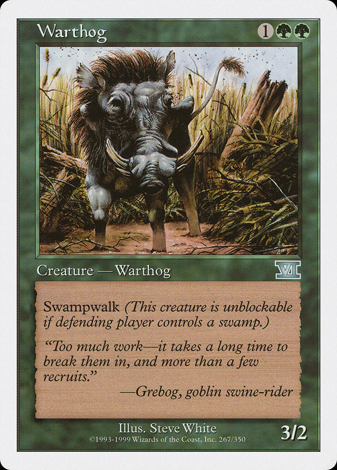 Warthog [Classic Sixth Edition] | All Aboard Games