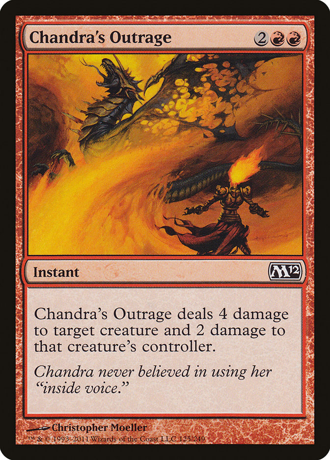 Chandra's Outrage [Magic 2012] | All Aboard Games