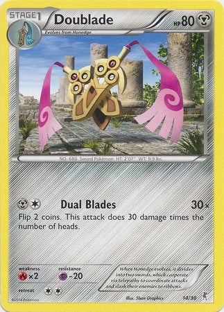 Doublade (14/30) [XY: Trainer Kit 1 - Bisharp] | All Aboard Games