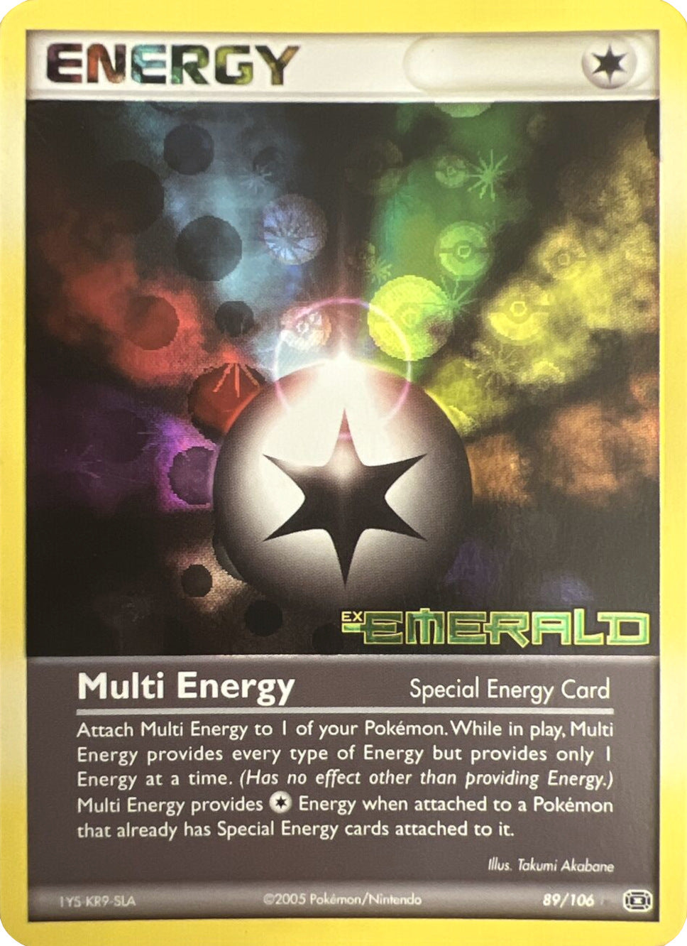 Multi Energy (89/106) (Stamped) [EX: Emerald] | All Aboard Games