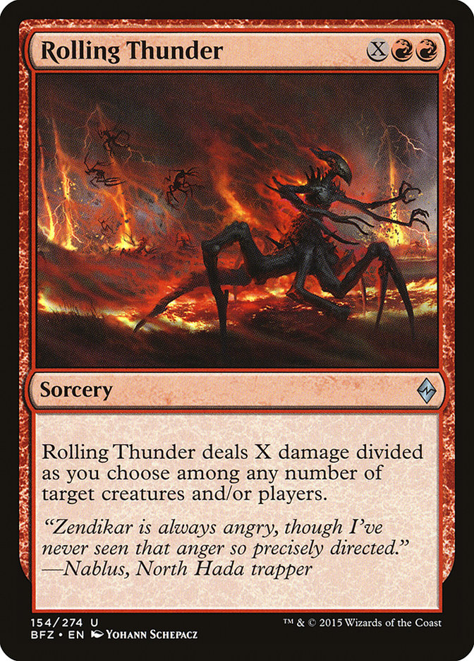 Rolling Thunder [Battle for Zendikar] | All Aboard Games