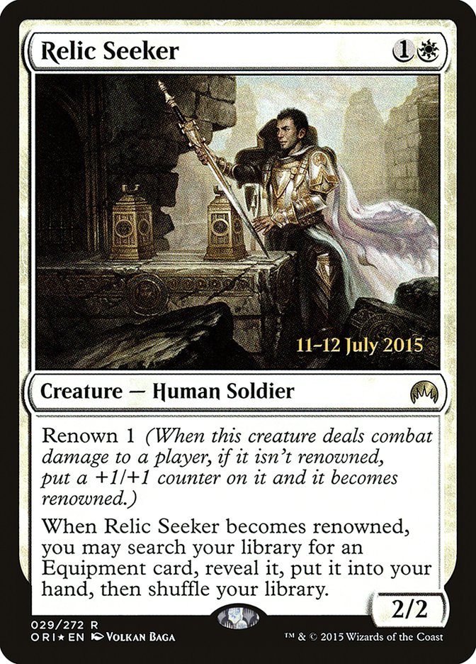 Relic Seeker [Magic Origins Prerelease Promos] | All Aboard Games