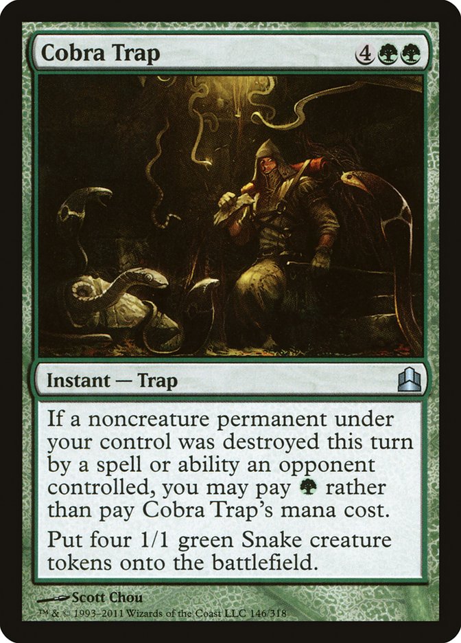Cobra Trap [Commander 2011] | All Aboard Games
