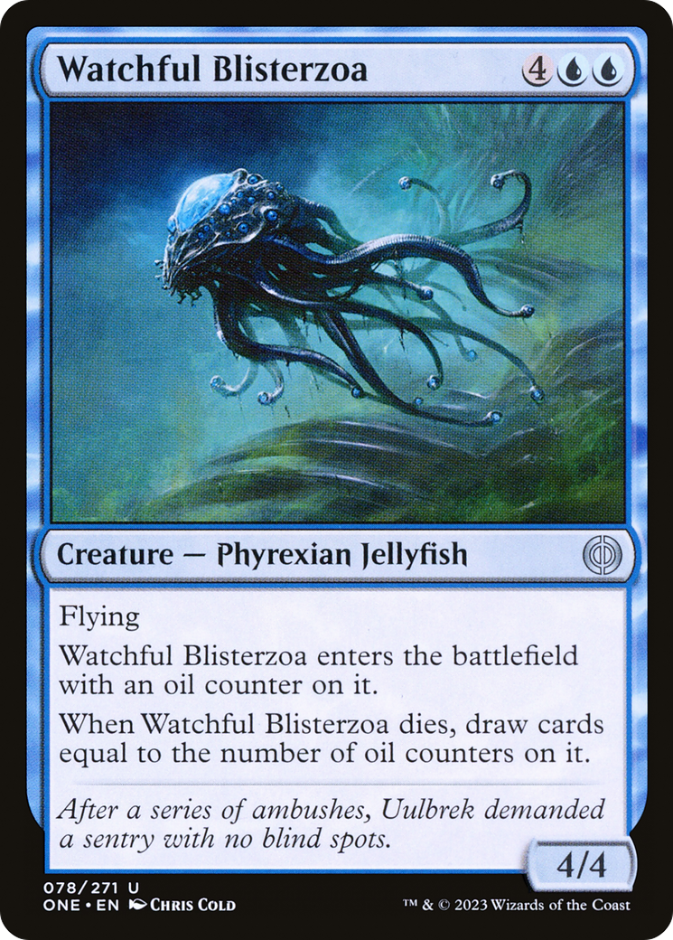 Watchful Blisterzoa [Phyrexia: All Will Be One] | All Aboard Games