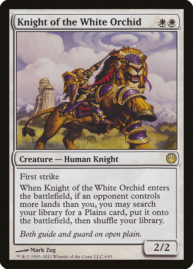Knight of the White Orchid [Duel Decks: Knights vs. Dragons] | All Aboard Games