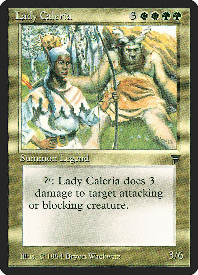 Lady Caleria [Legends] | All Aboard Games