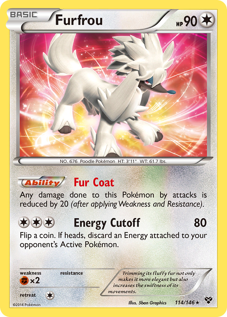 Furfrou (114/146) [XY: Base Set] | All Aboard Games