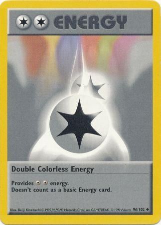 Double Colorless Energy (96/102) [Base Set Shadowless Unlimited] | All Aboard Games