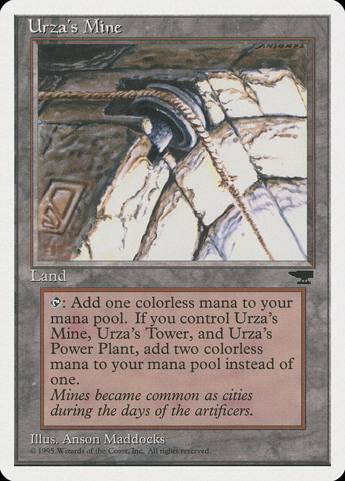 Urza's Mine (Pulley Embedded in Stone) [Chronicles] | All Aboard Games