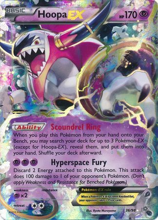 Hoopa EX (36/98) (Jumbo Card) [XY: Ancient Origins] | All Aboard Games