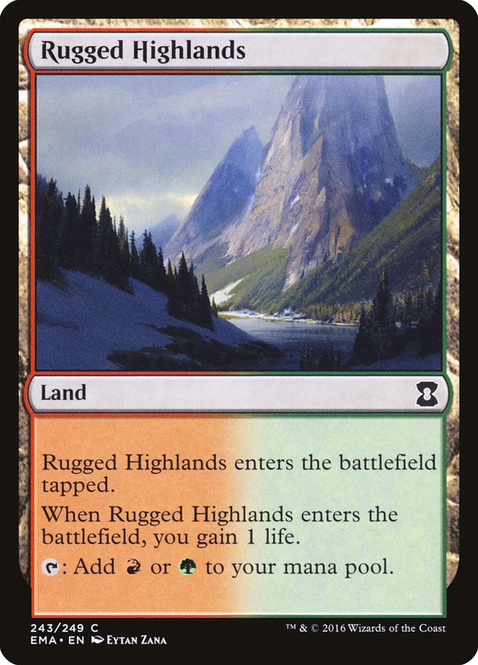 Rugged Highlands [Eternal Masters] | All Aboard Games